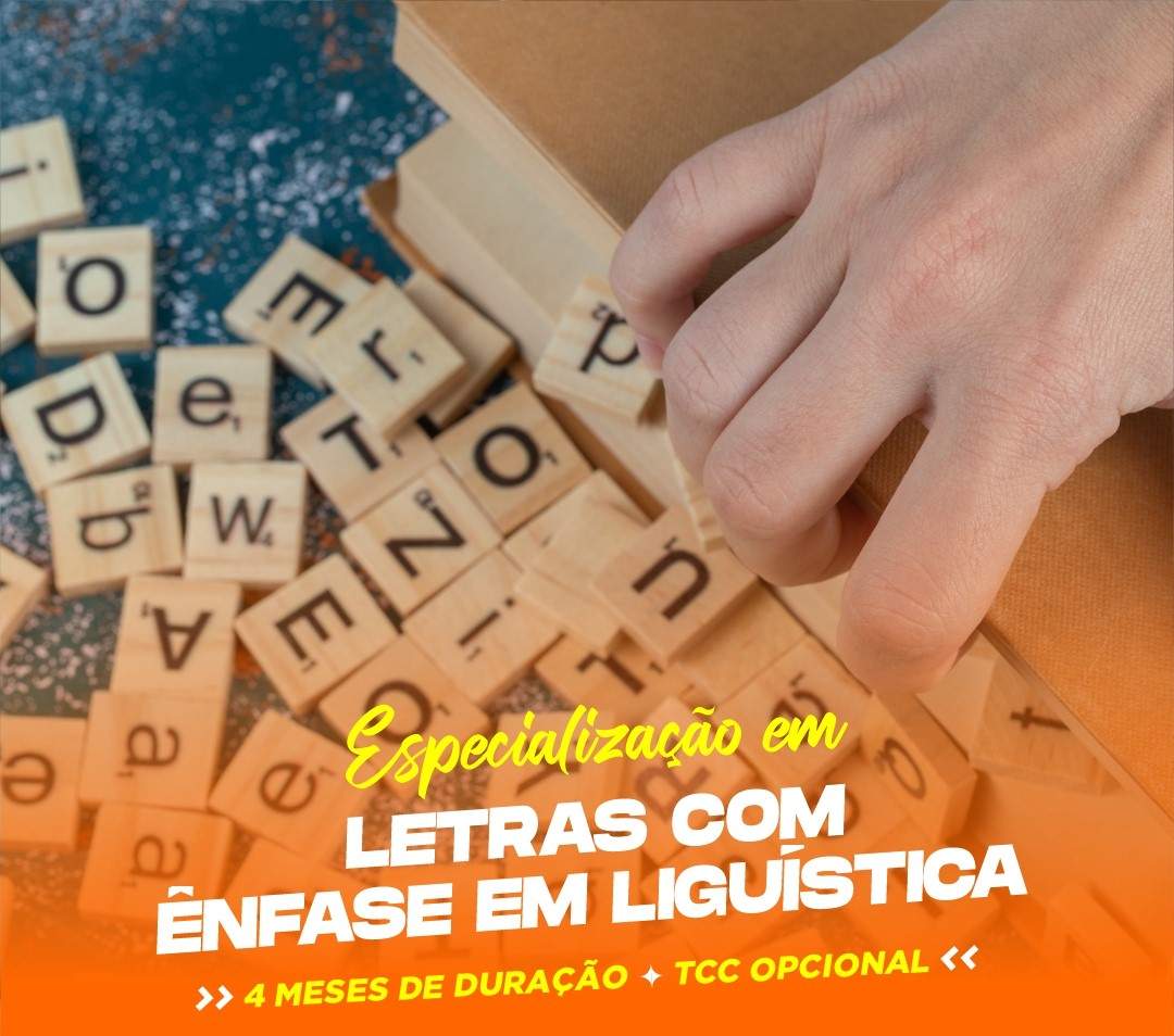 ESPECIALIZAÇÃO EM LETRAS COM ÊNFASE EM LINGUÍSTICA EAD
